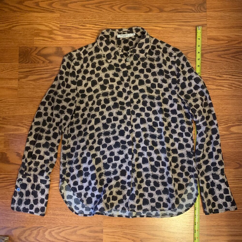 MM Lafleur Black and Tan Button Down Tatum Shirt